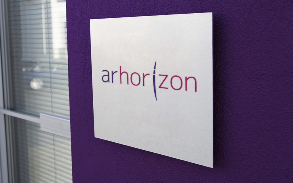 Logo arhorizon wizualizacja