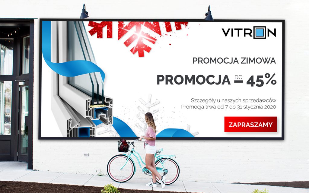 projekt graficzny reklamy Vitron